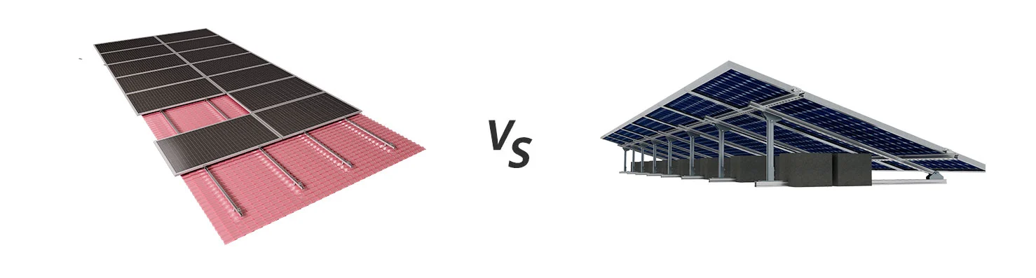 Flat Tile Solar Mount vs Pitched Roof Solar Mount