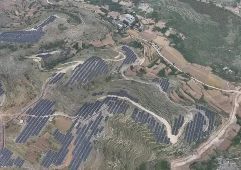 Shandong Huadian Zibo Zichuan 200MW PV Project