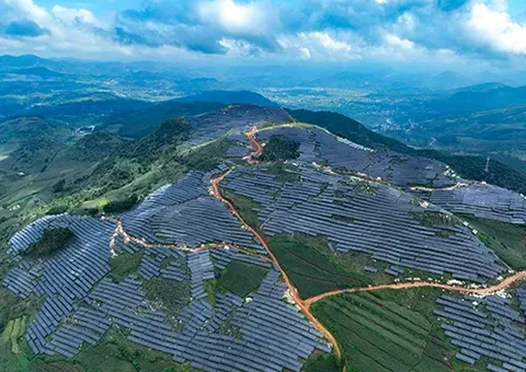 CEEC Yunnan Baoshan Heiyanwa 132MW PV Project